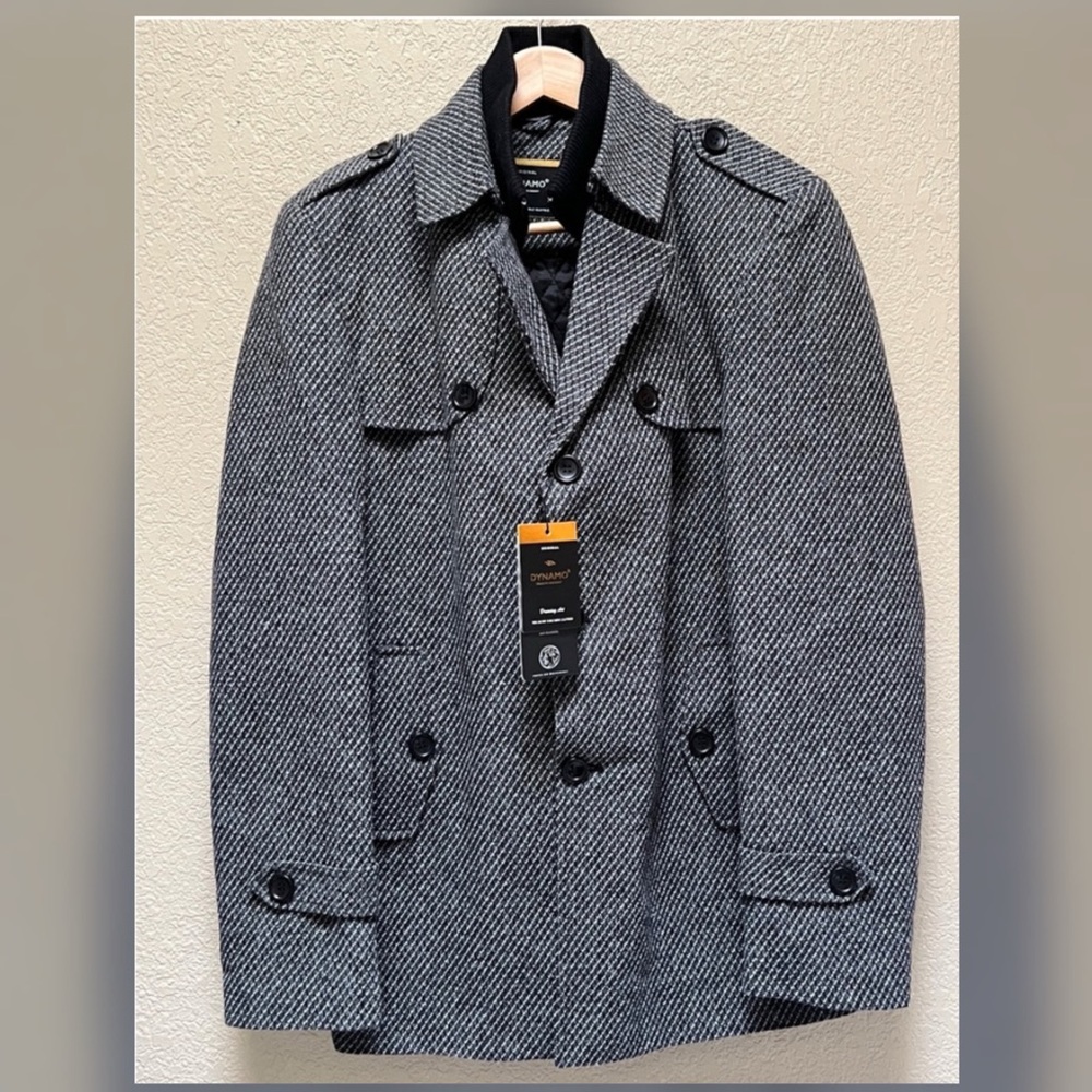 Men's Dynamo Gray Denseli Model Coat Size Large